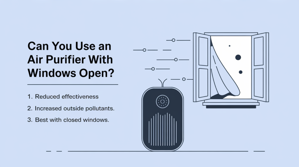 Can You Use an Air Purifier With Windows Open