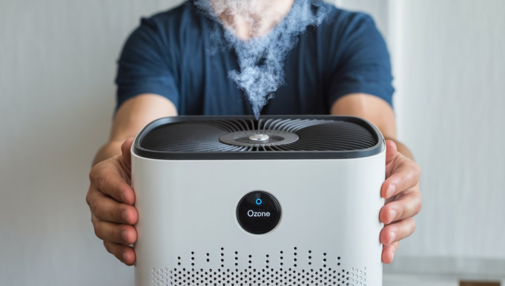 how do i know if my air purifier produces ozone