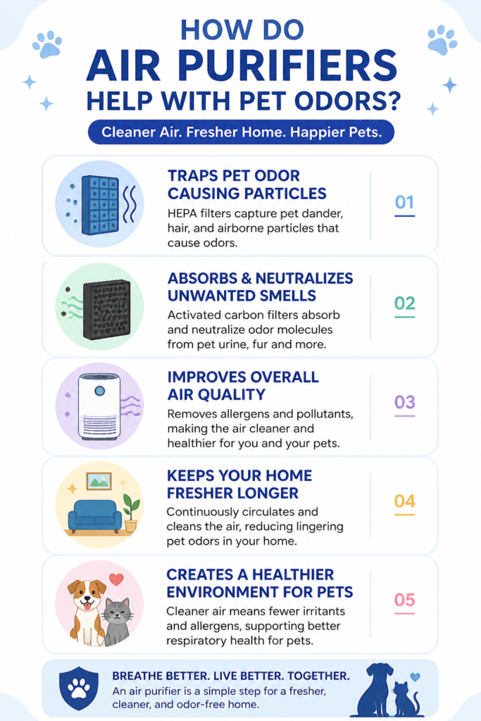 How Do Air Purifiers Help With Pet Odors