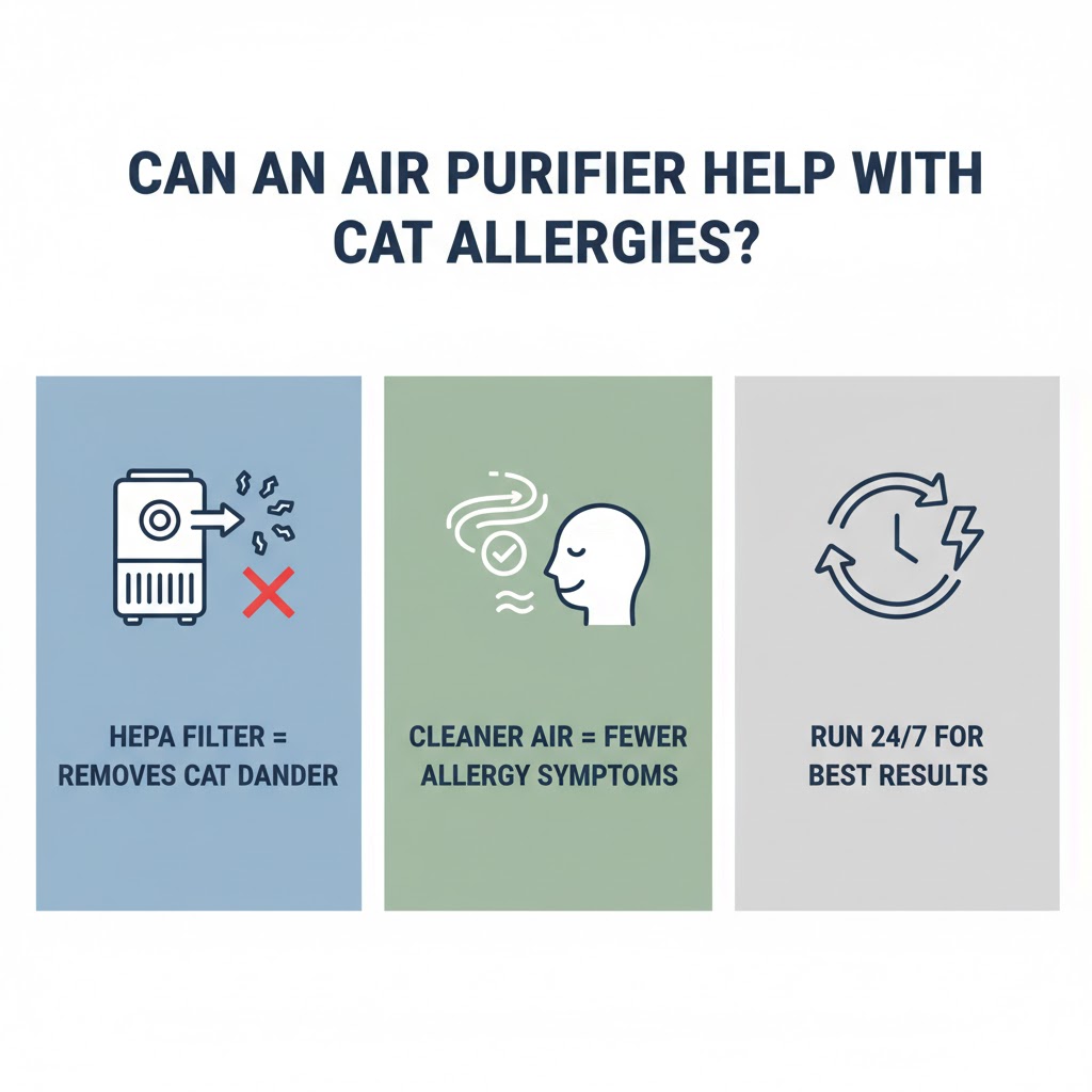 Can an Air Purifier Help with Cat Allergies